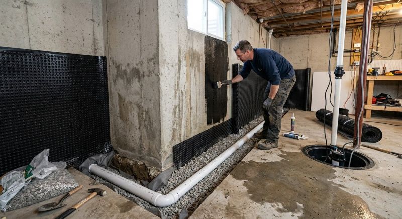 Basement Seepage Repair in Grand Rapids, MI
